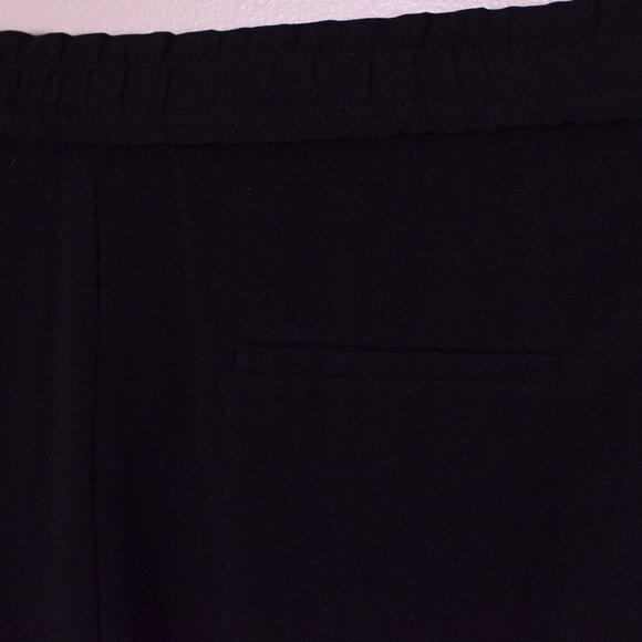 Women's ZARA Black Elastic High-Waist Trouser Business Casual Pant - Size S - Picture 6 of 7